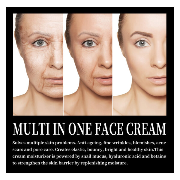 Snail Cream Fading Wrinkle French Lines Replenishment Firming Skin Anti-Aging - Image 5